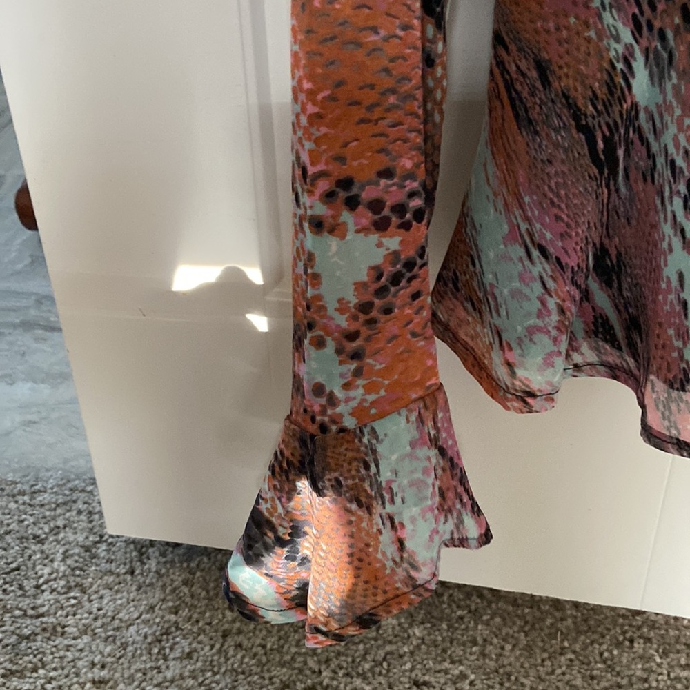 4SI3NNA Blouse Python print - Picture 5 of 9